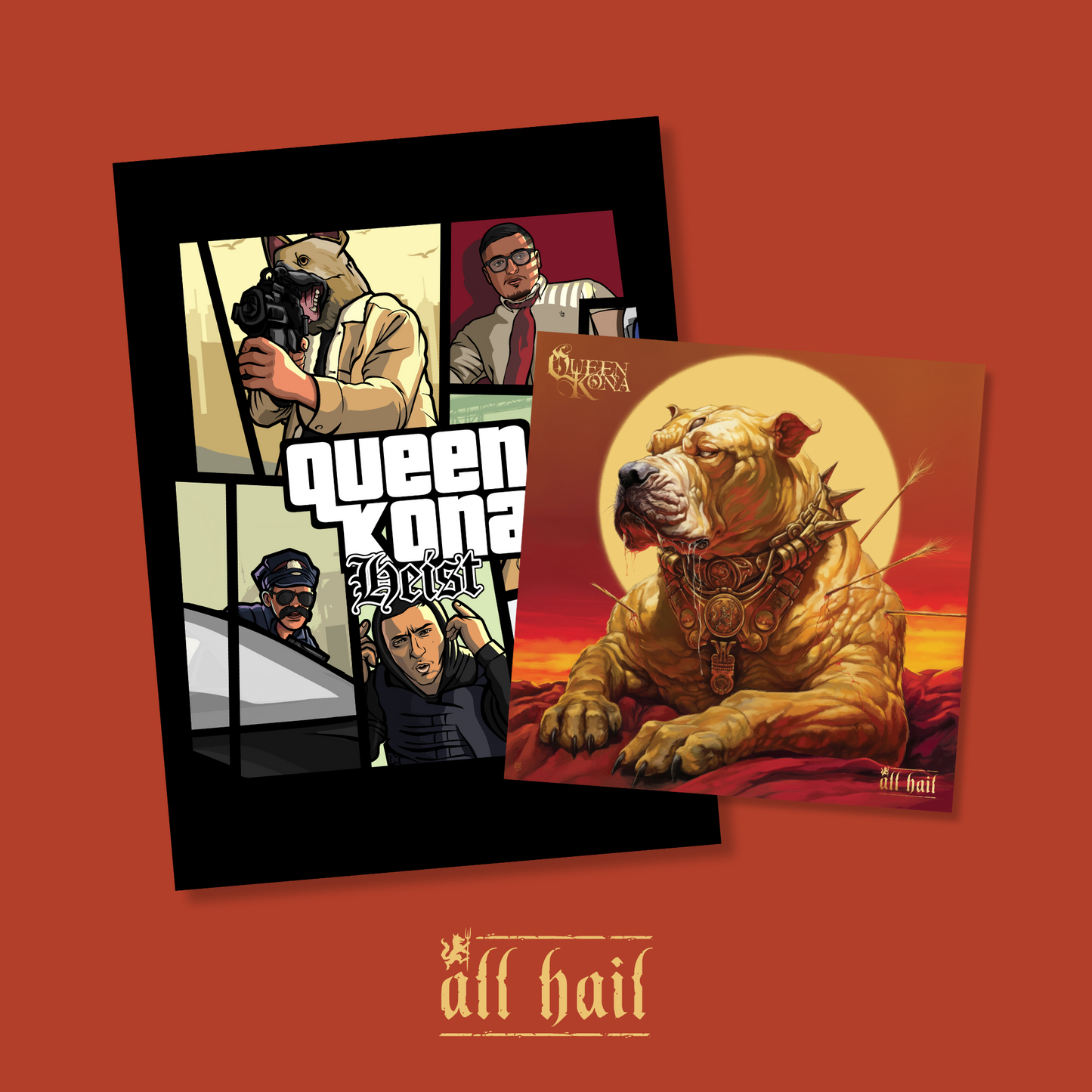 All Hail CD Bundle (*LIMITED EDITION SIGNED POSTERS)